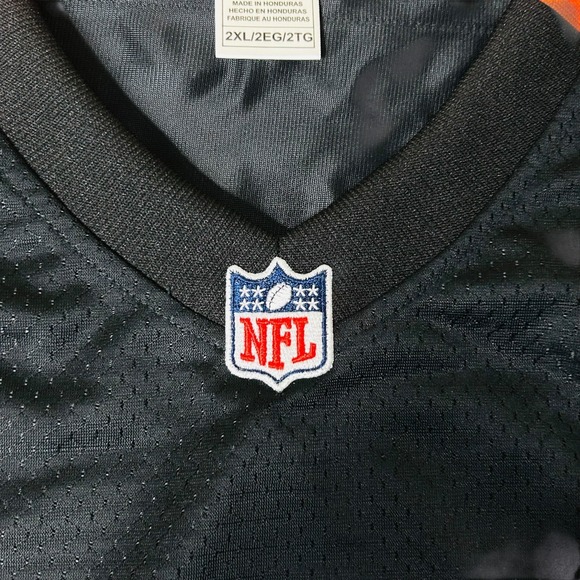 NEW Cincinnati Bengals Jersey Mens 2XL Tall Black Blank NFL Pro Line Football - Picture 7 of 13